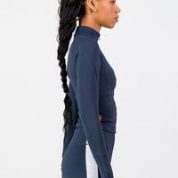 Tempo 1/4 Zip - Ash