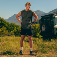 Muscle Tank - Forest Green