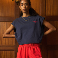 Varsity Tank - Navy