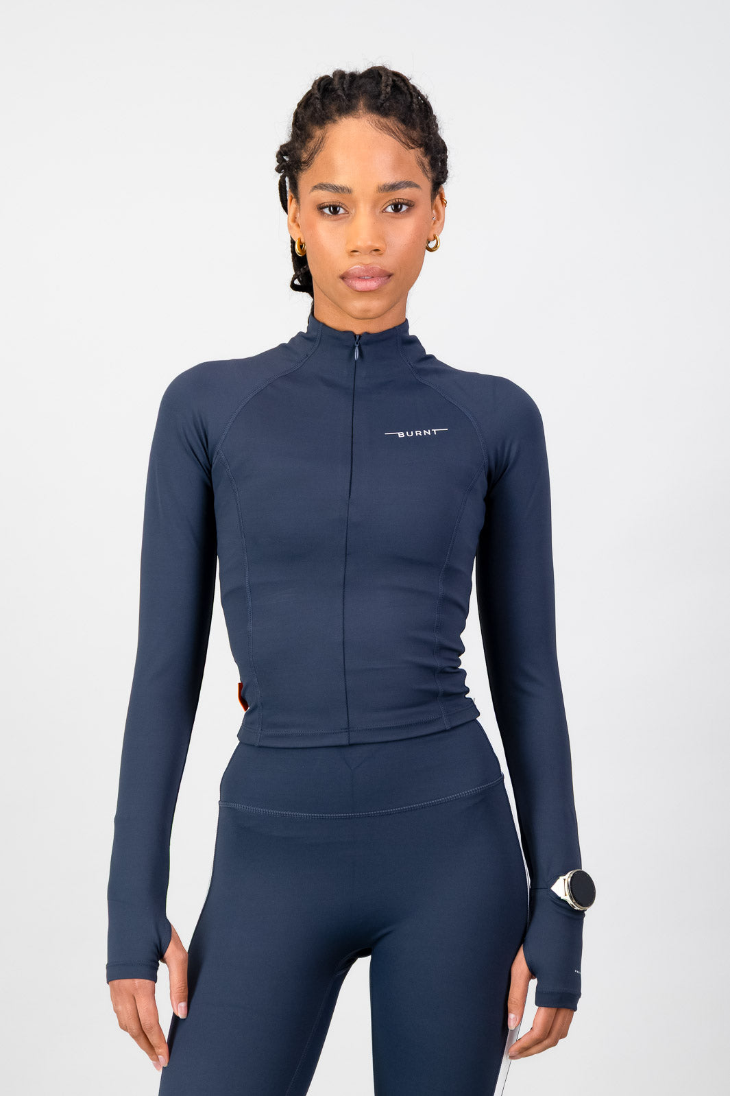 Tempo 1/4 Zip - Ash
